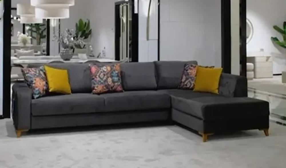 Comfor Yataklı Sandıklı Dinlenmeli Köşe Koltuk Takımı