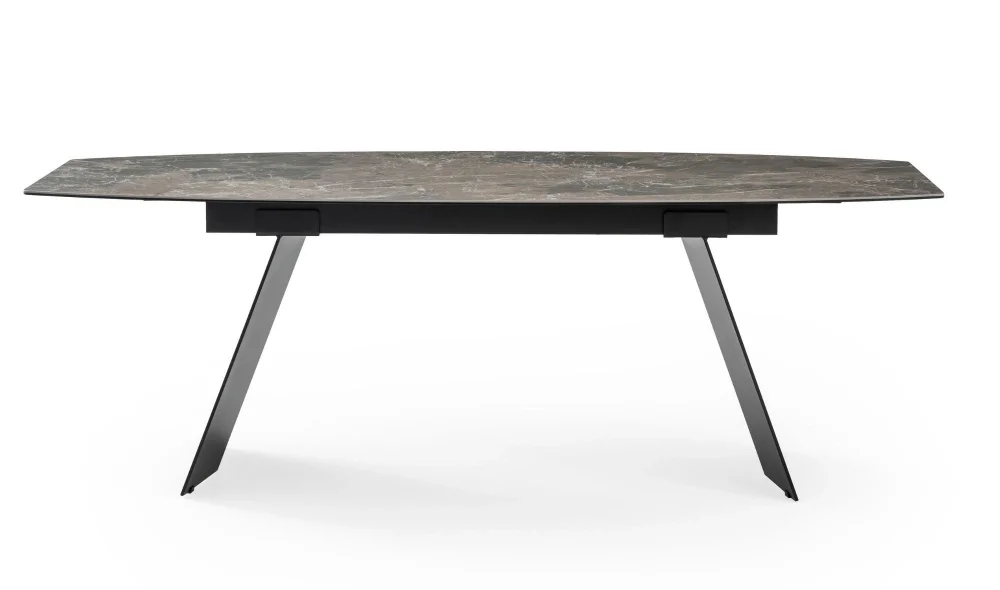 Nero Sierra Seramik Yemek Masası