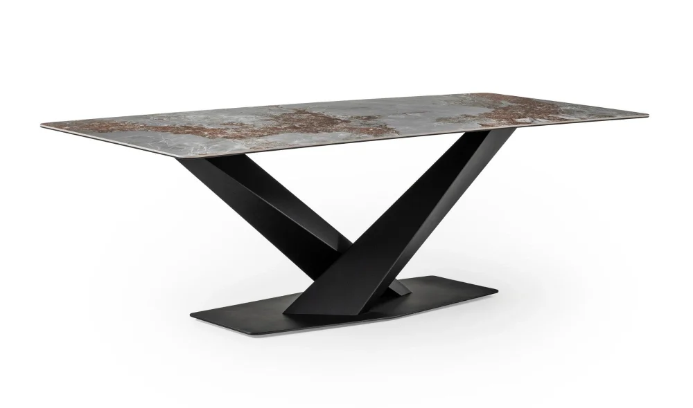 Mateo Stand Seramik Yemek Masası