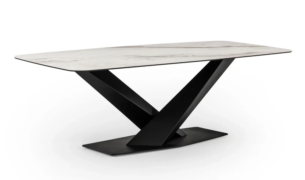 Luna Stand Seramik Yemek Masası