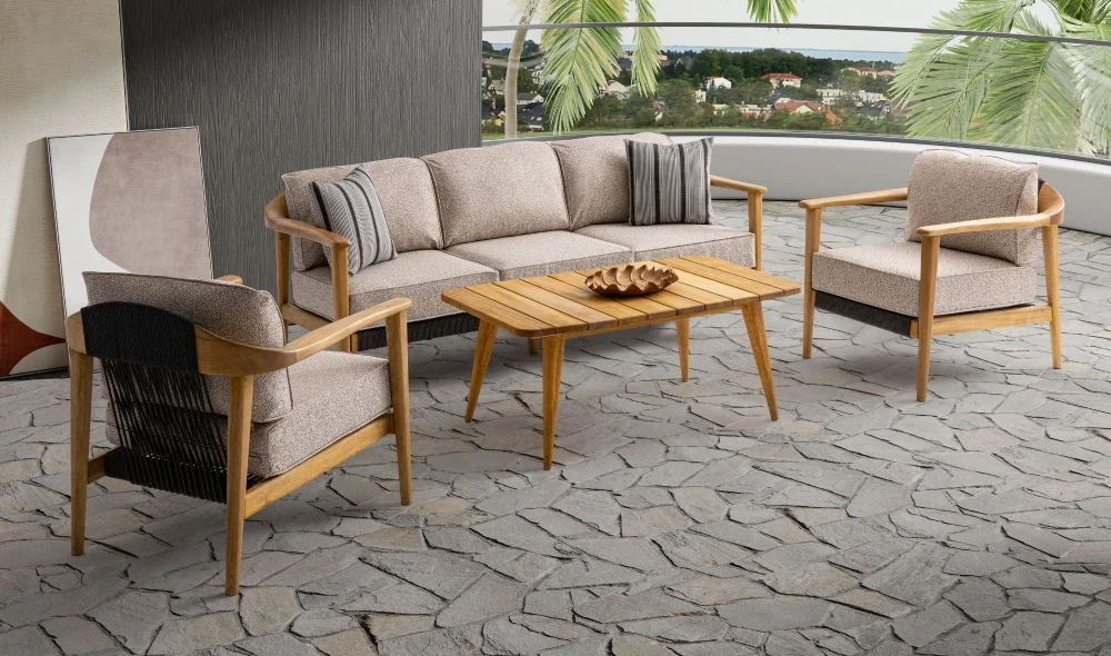 Apollo Iroko Bahçe ve Balkon Takımı