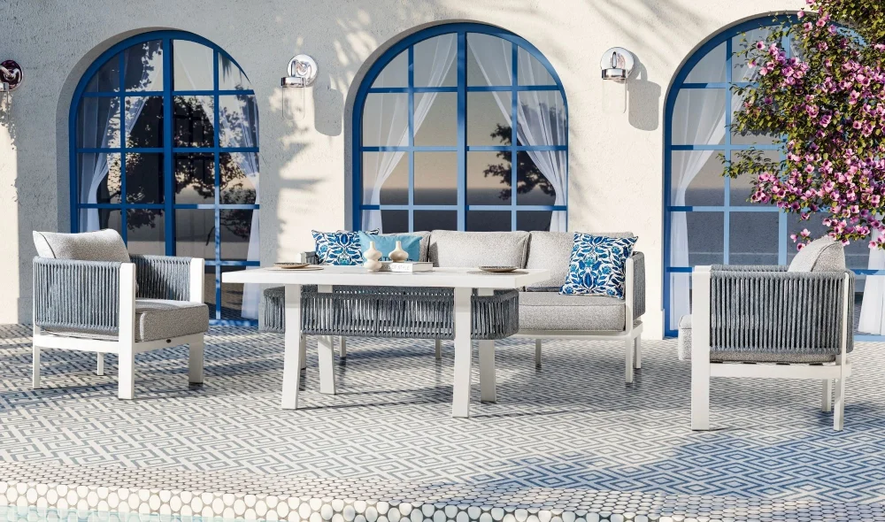 Marina Seramik Bahçe ve Balkon Takımı