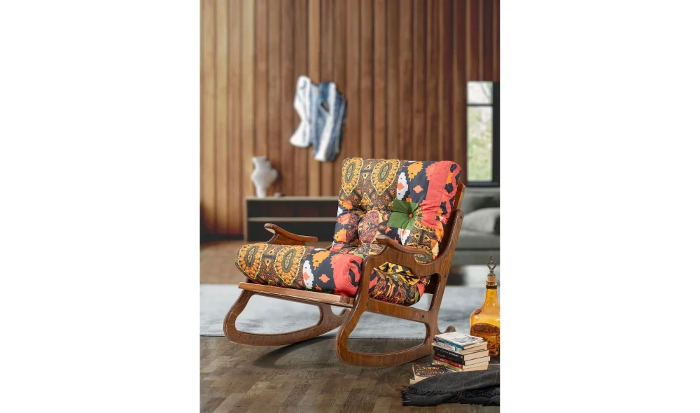 Natura Sallanır Koltuk (Renkli Yeşil)