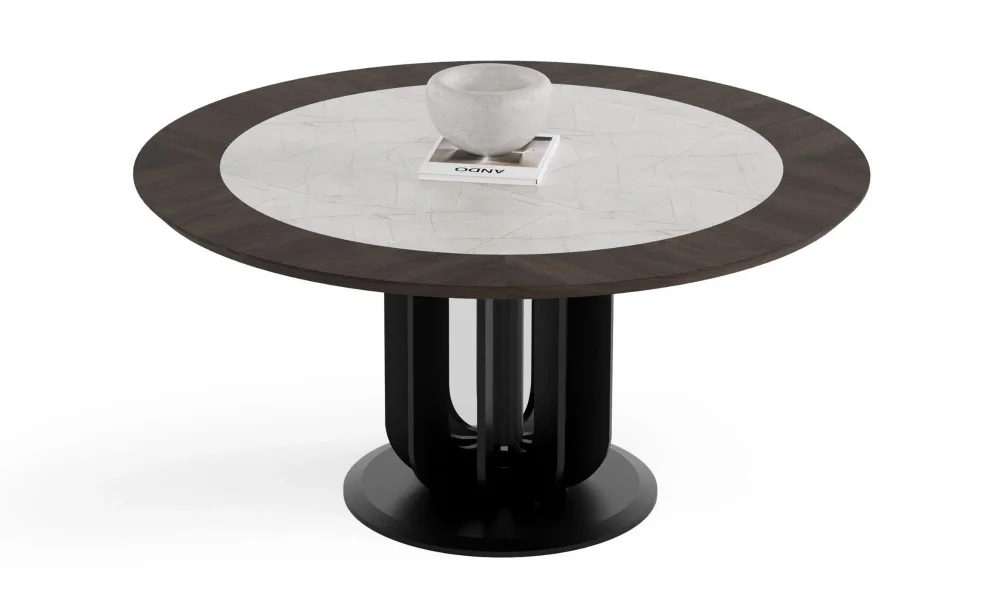 Elva Yuvarlak Yemek Masası