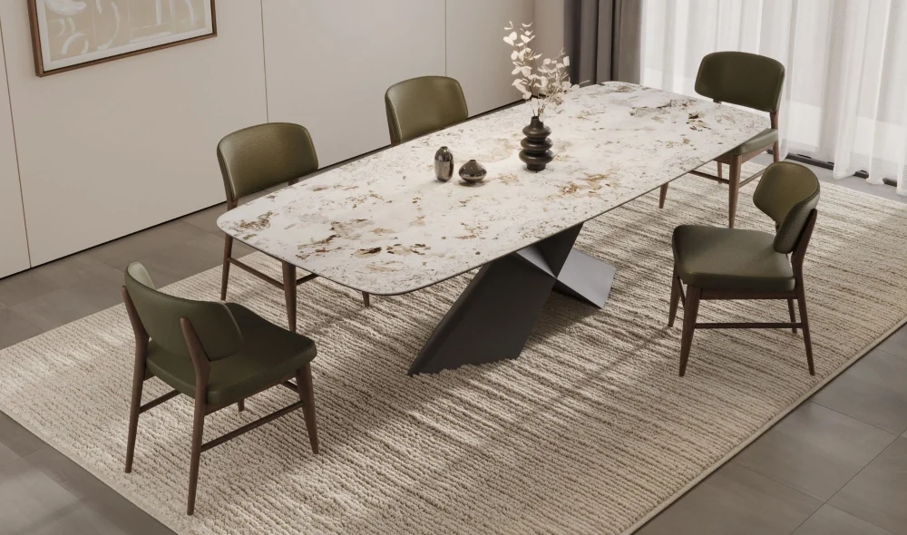 Infinity Seramik Yemek Masası