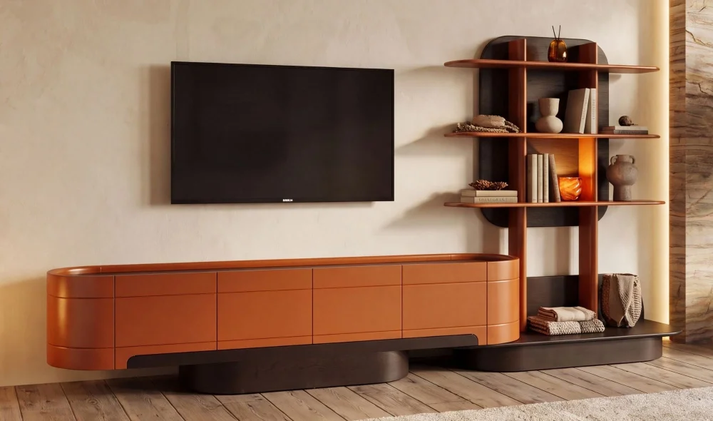 Dual Kiremit Tv Sehpası
