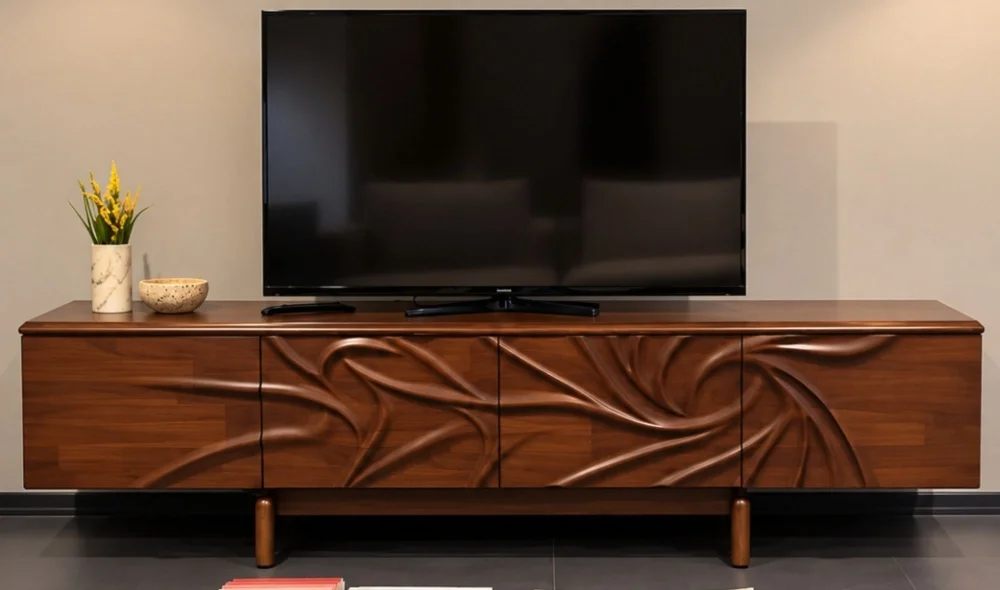 Natura Ahşap Tv Sehpası