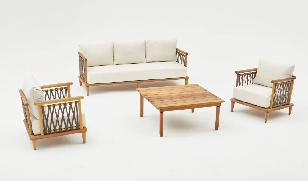 Alaçatı Bahçe ve Balkon Takımı (İroko)