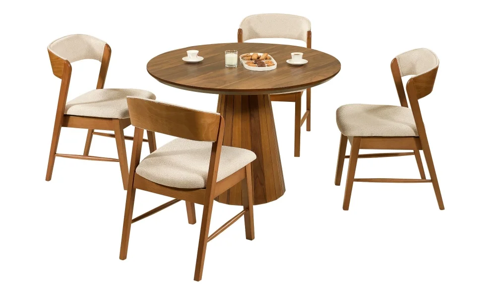 Alora Mutfak Masası Takımı (Ceviz)