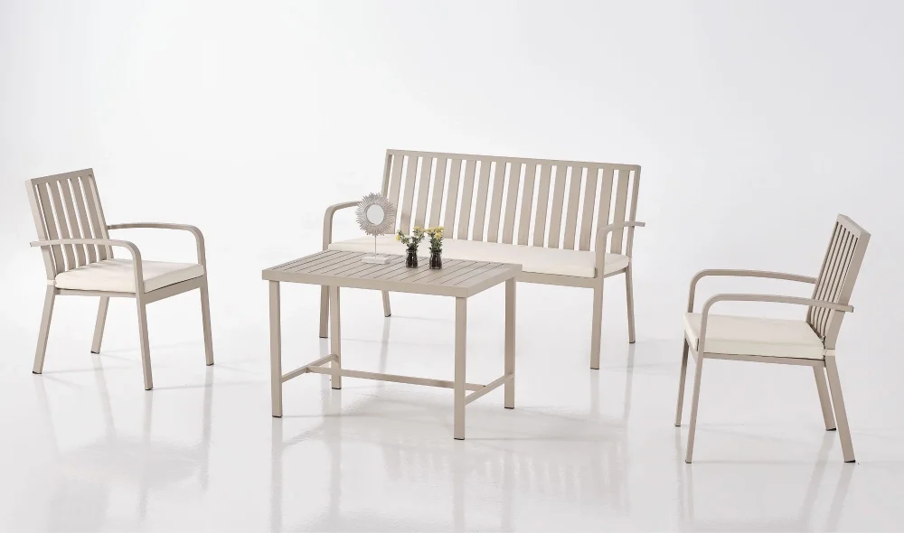 Bodrum Krem Bahçe ve Balkon Takımı