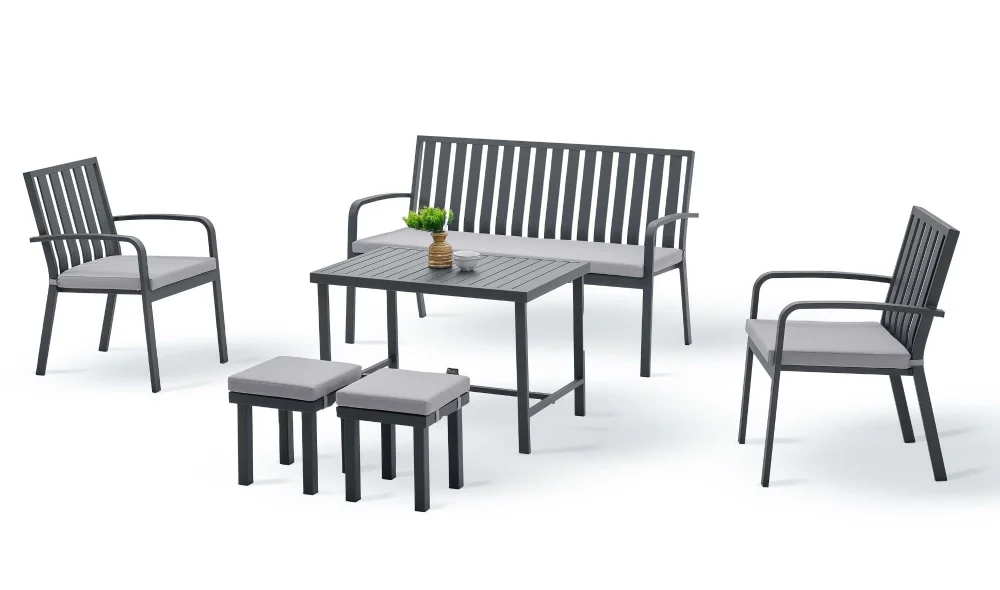 Bodrum Plus Antrasit Bahçe ve Balkon Takımı