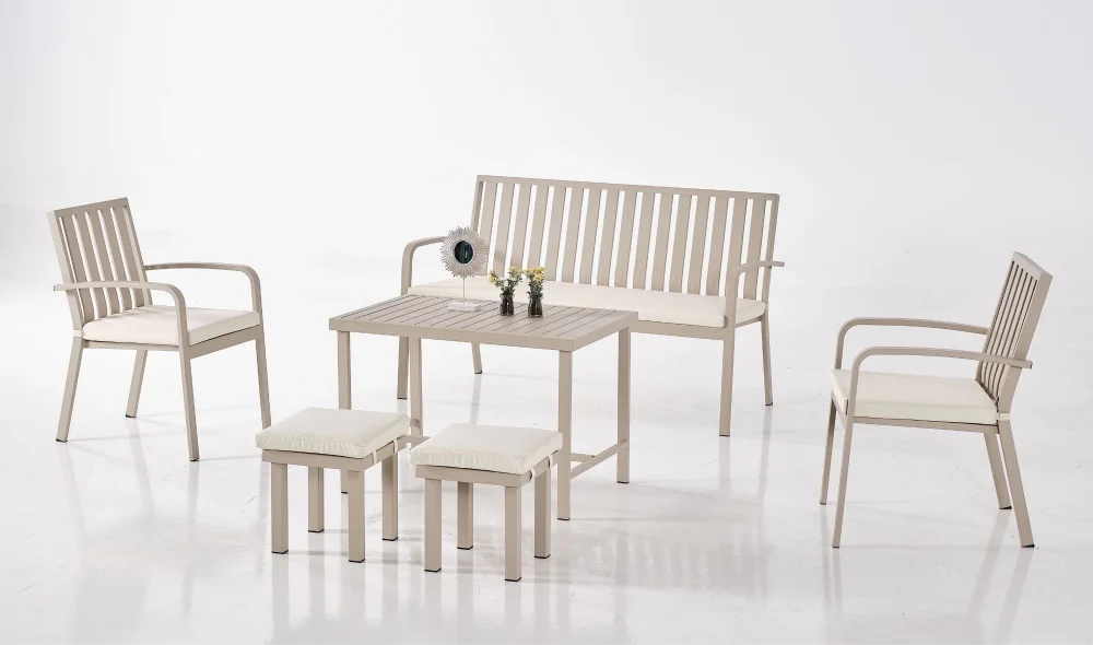 Bodrum Plus Krem Bahçe ve Balkon Takımı