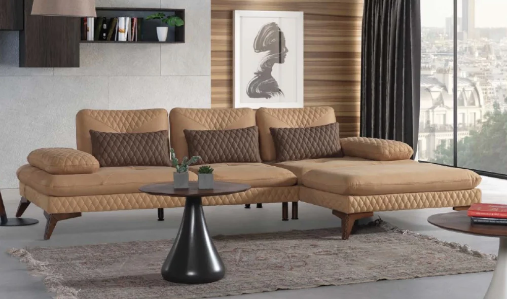 Cento Kahve Dinlenmeli Köşe Koltuk Takımı