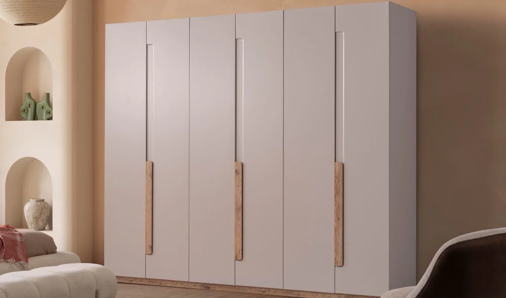 Coco 6 Kapaklı Gardrop