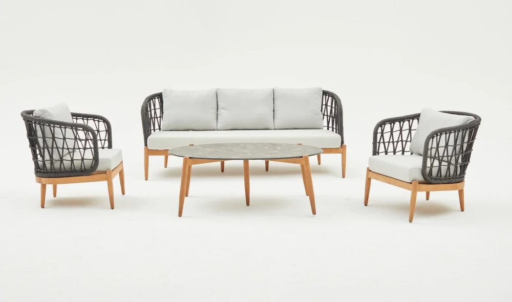 Didim Bahçe ve Balkon Takımı (İroko)