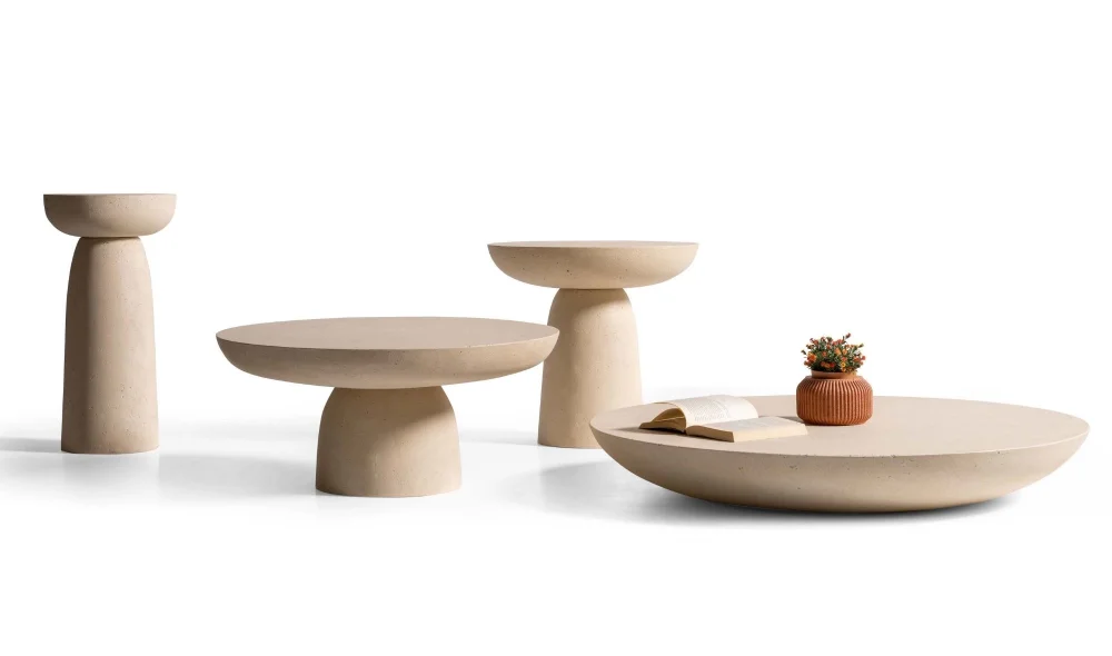 History Krem Orta Sehpa Seti