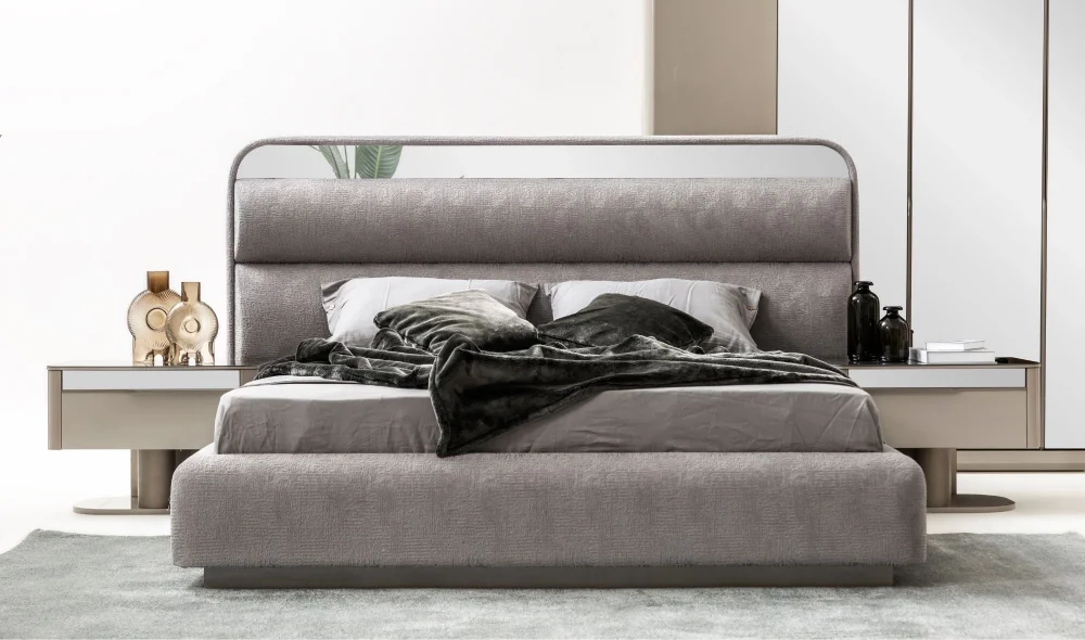 Inox Bazalı Karyola (180x200)