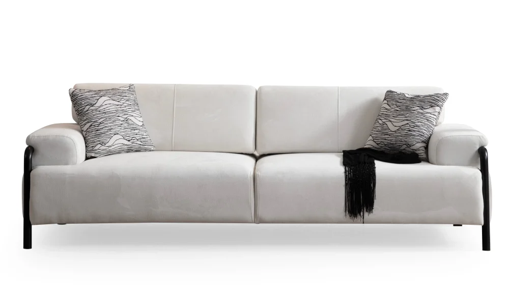 Kairos Gri 3lü Koltuk