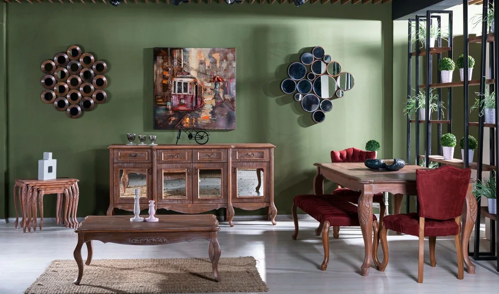 Kervan Yemek Odası Takımı (Ahşap)