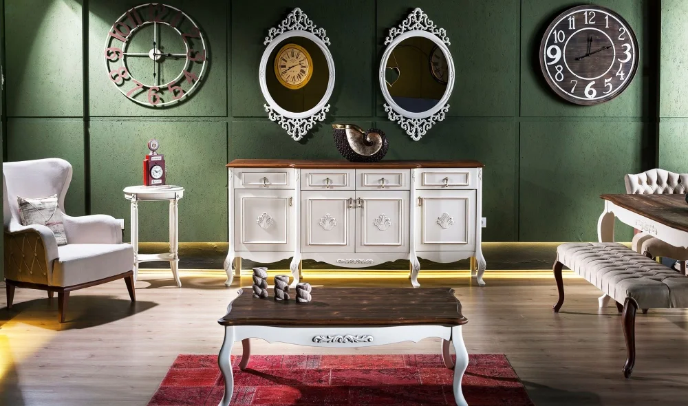 Kervan Yemek Odası Takımı (Krem)