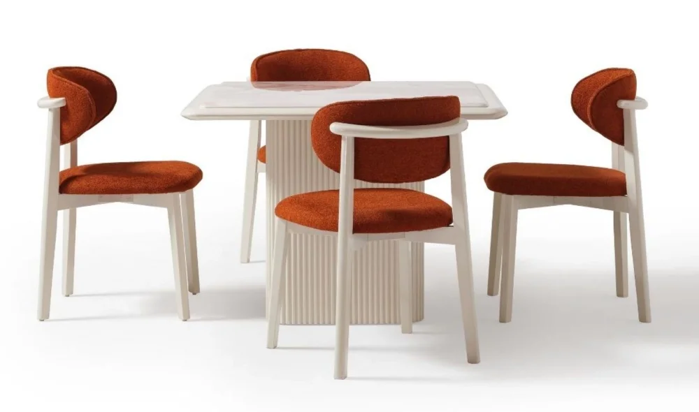 Lilya Kare Mutfak Masası Takımı-1