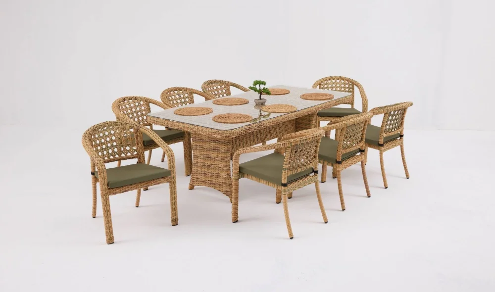 Lima Lizbon Bahçe ve Balkon Masa Seti (Elvan)