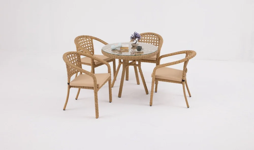 Lima Nepal Bahçe ve Balkon Masa Seti (Eskitme)