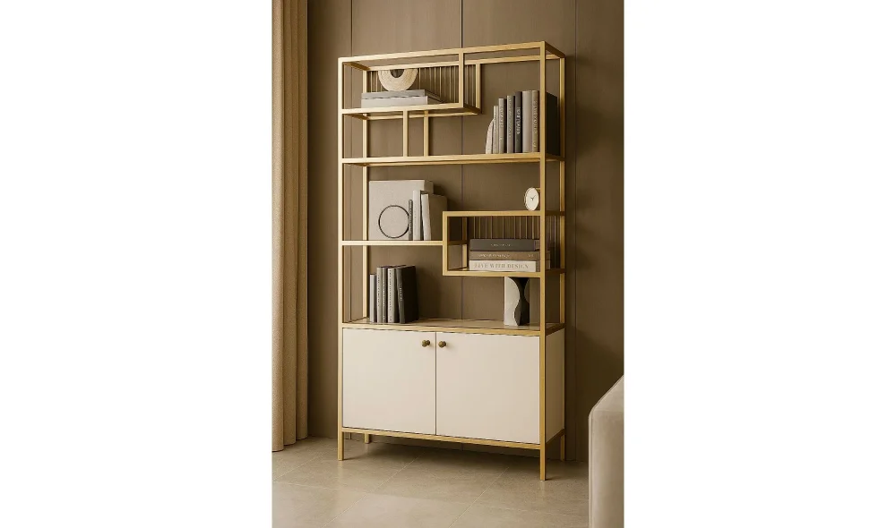 Luna Kapaklı Gold Vitrin