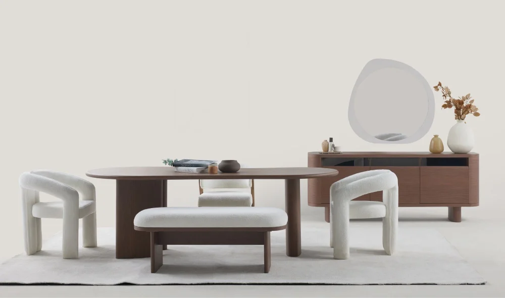 Luna Yemek Odası Takımı