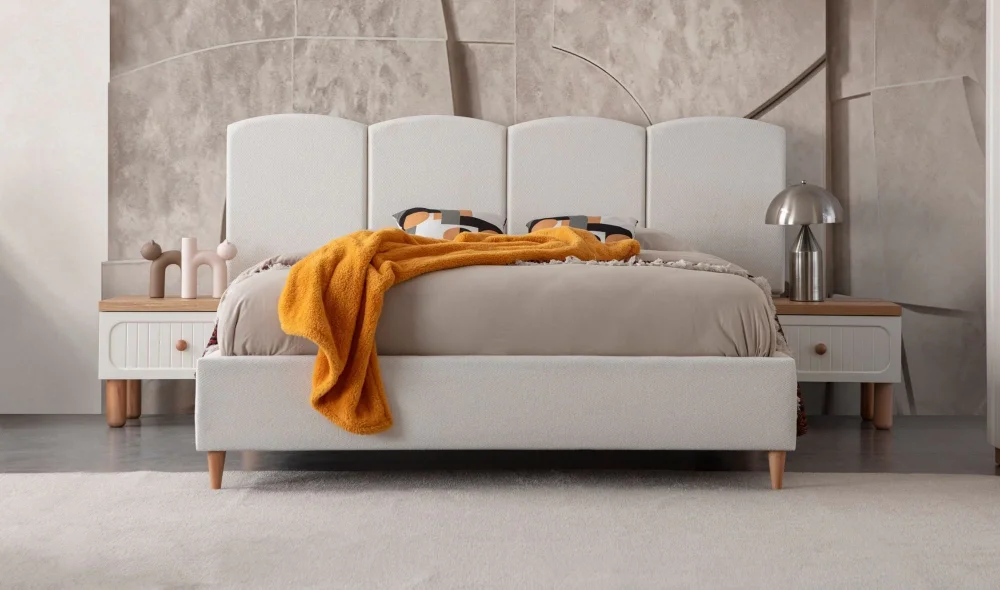 Nervür Bazalı Karyola (160x200)