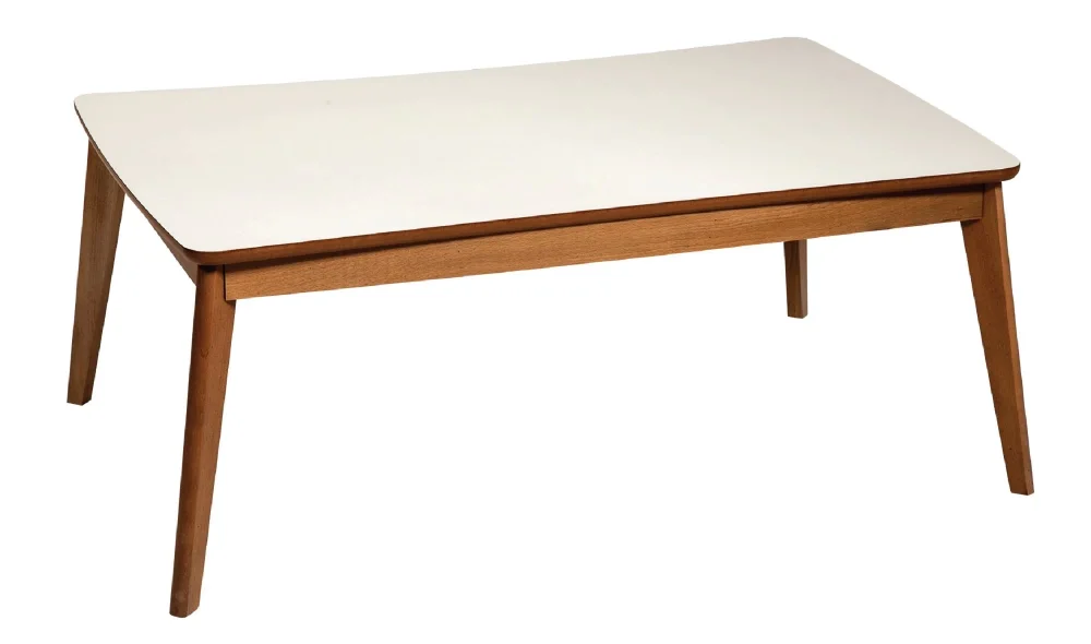 Otantik Krem Ceviz Orta Sehpa