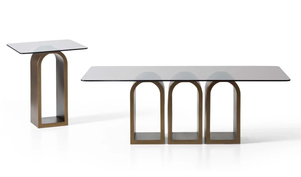 Palermo Brass Orta Sehpa Seti