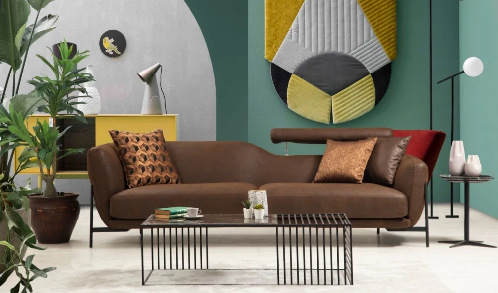 Premium 3lü Koltuk (Kahve)