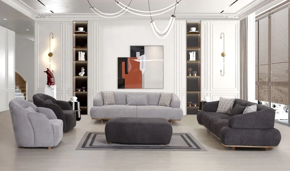 Safir Gri Koltuk Takımı