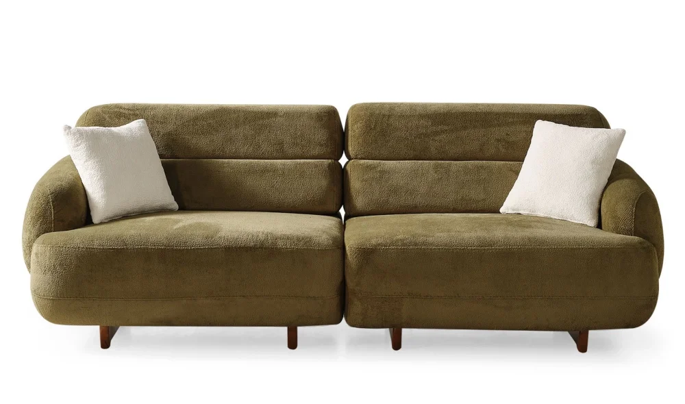 Sedef Yeşil 3lü Koltuk