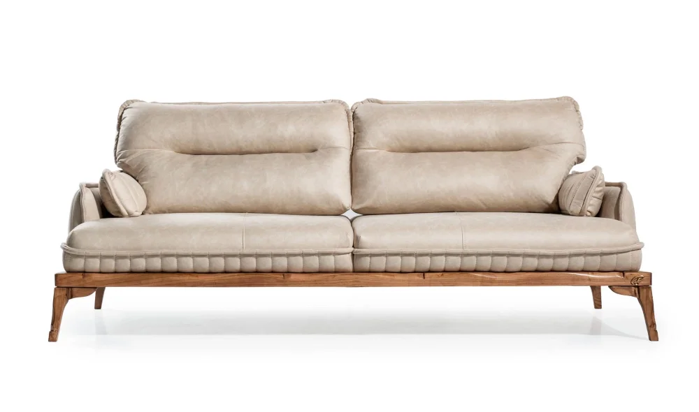 Tetra 3lü Koltuk (Krem)