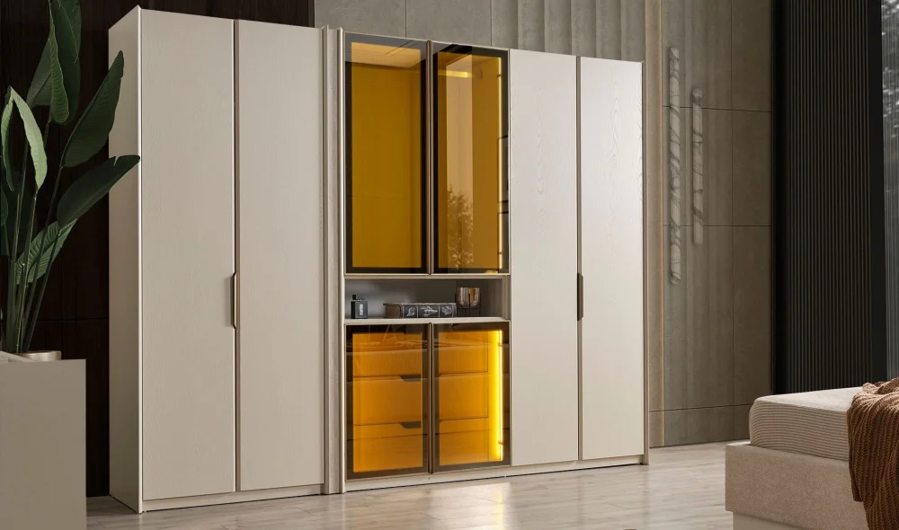 Velora 6 Kapaklı Gardrop