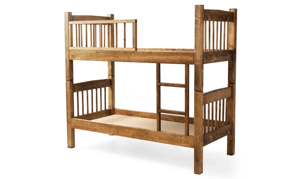 Wooden Ceviz Ahşap Ranza (100x200)