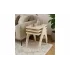 Kavis 3lü Zigon Sehpa - Krem