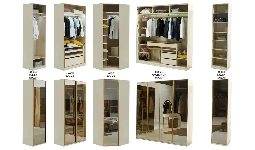 Kapadokya 6 Kapaklı Gardrop
