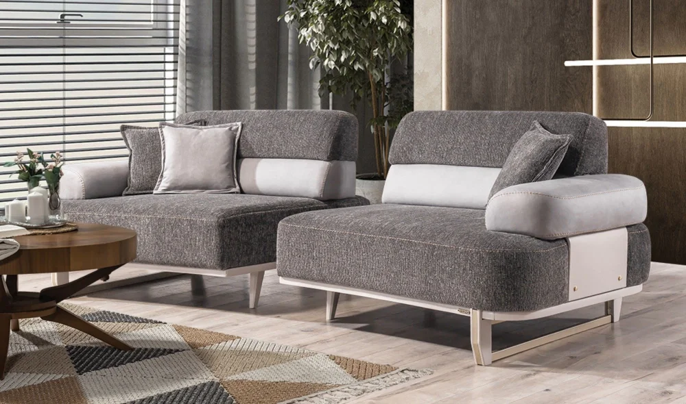 Alp Gri Koltuk Takımı