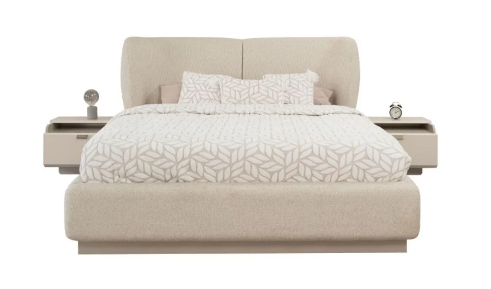 Pastel Bazasız Karyola (160x200)