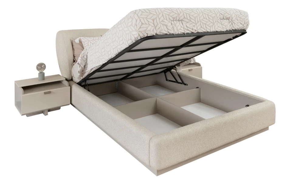 Pastel Bazalı Karyola (180x200)