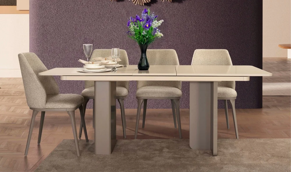 Pastel Yemek Odası Takımı