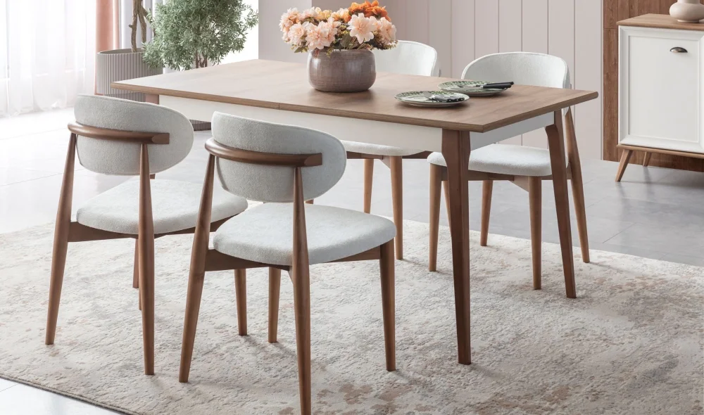 Lara Yemek Masası Takımı