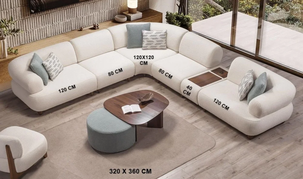 Alfa Line Köşe Koltuk Takımı