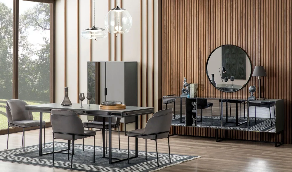 Florya Antrasit Konsol ve Ayna