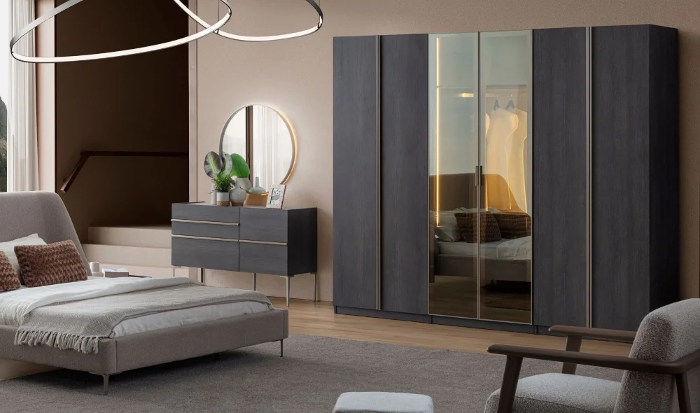 Delta 6 Kapaklı Gardrop