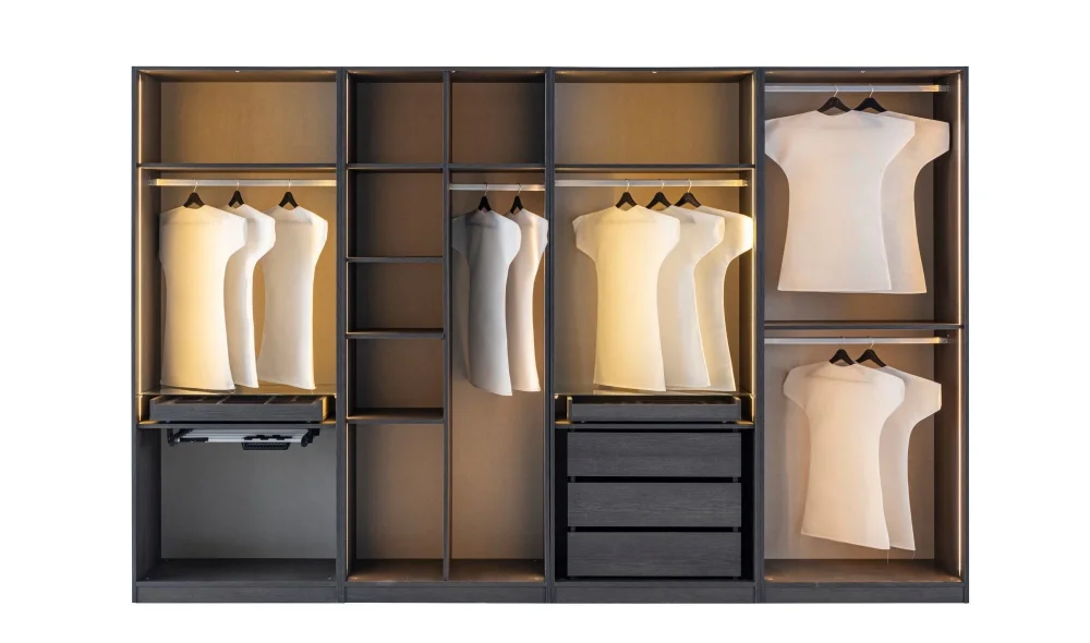 Delta 6 Kapaklı Gardrop