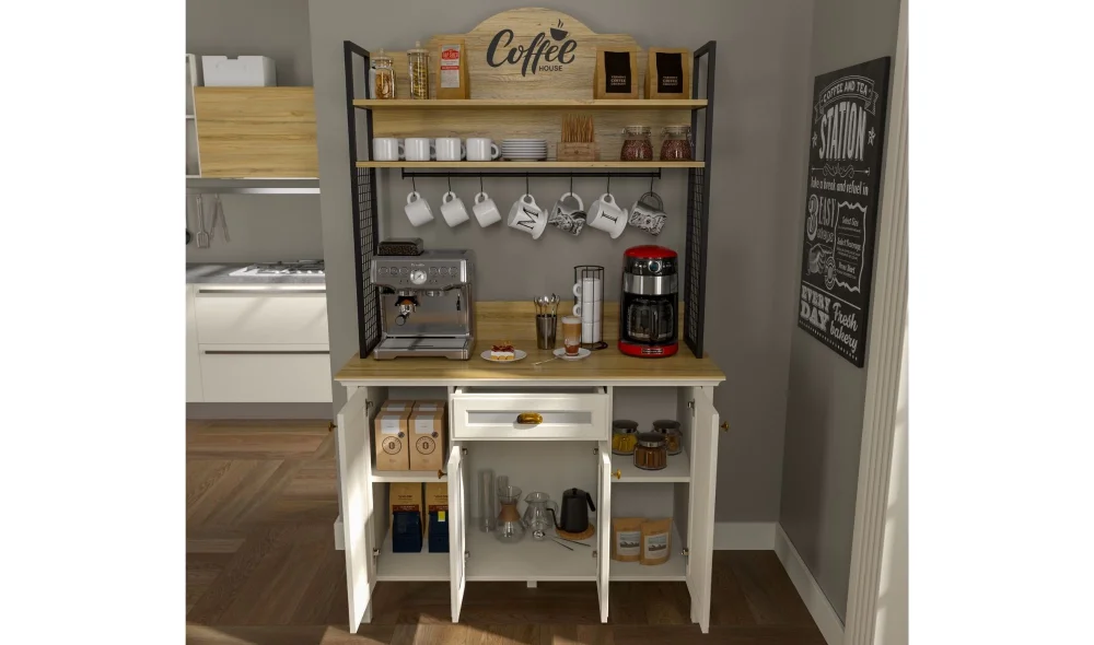 Misto Kahve Köşesi Dolabı